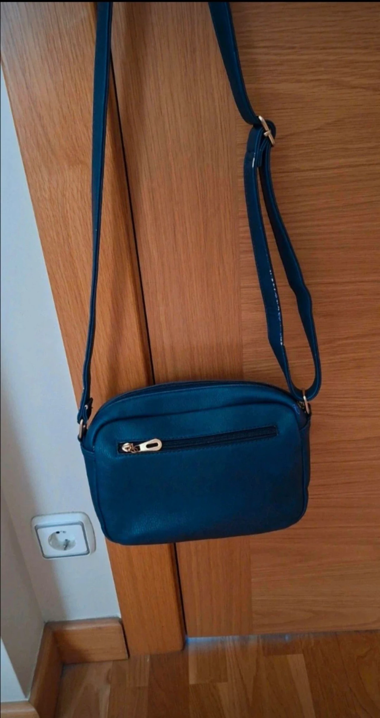 Bolso bandolera de mujer, color azul – photo 3